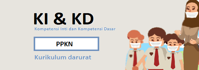 KI KD PPKN SD/MI Kelas 4 Kurikulum Darurat