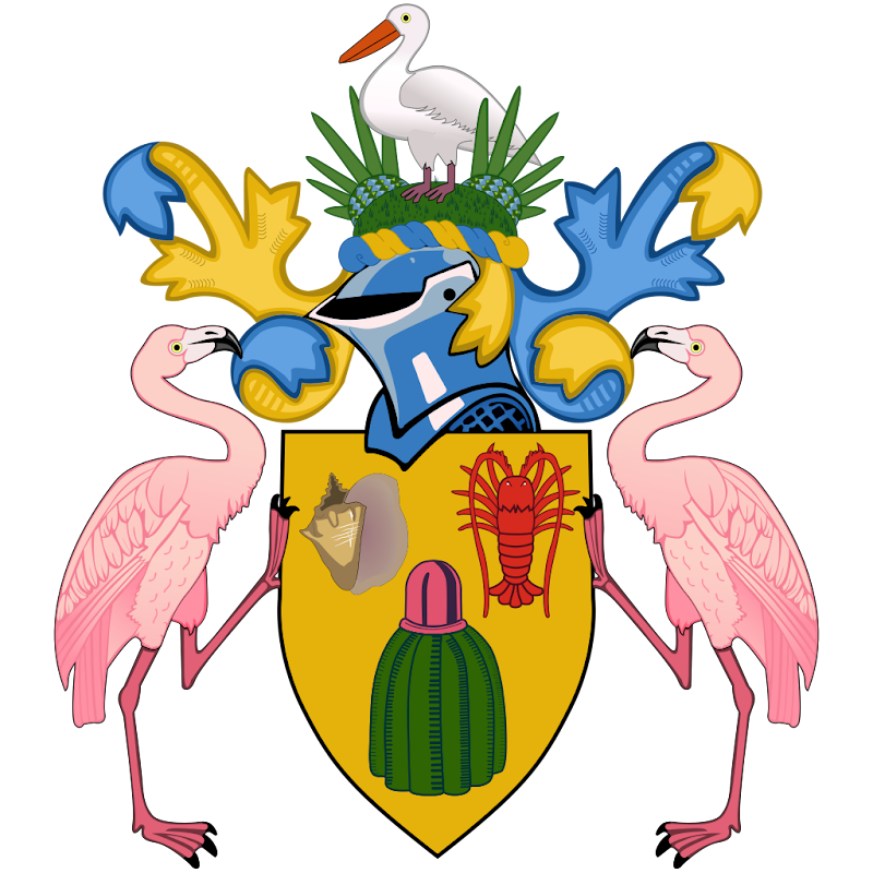Logo Gambar Lambang Simbol Negara Turks dan Caicos PNG JPG ukuran 800 px