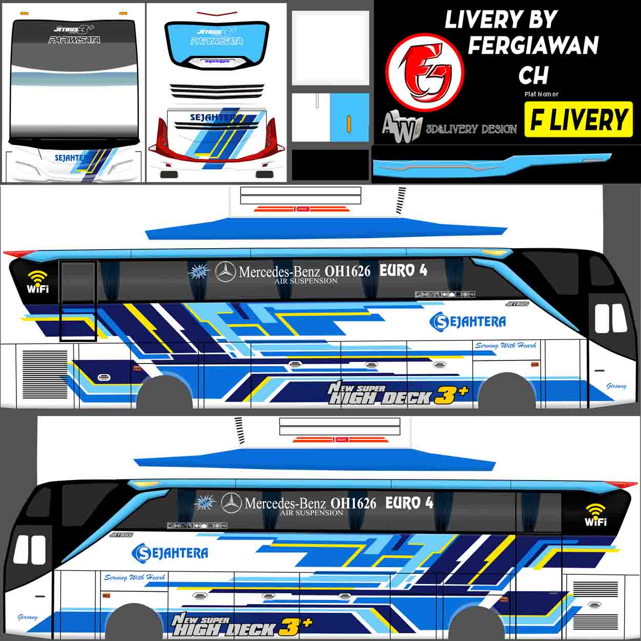 skin bussid sejahtera