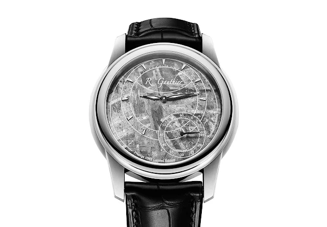 Romain Gauthier Prestige HMS Stainless Steel with Meteorite Dial