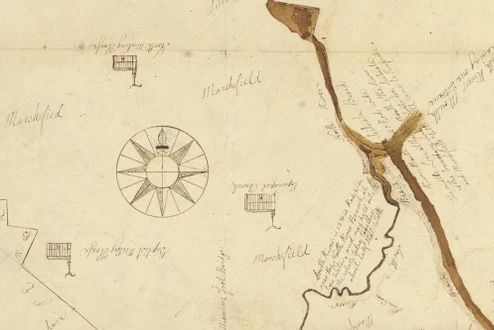 1795 Marshfield MA map