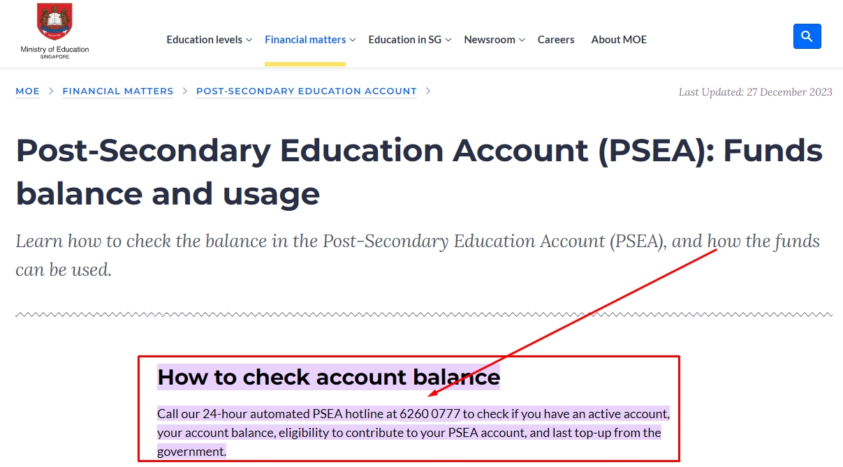How to Check Your PSEA Balance