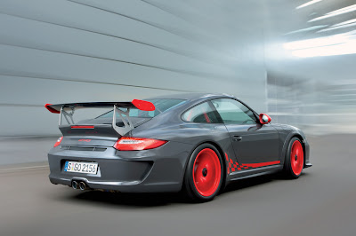 2010 Porsche 911 GT3 RS Rear View