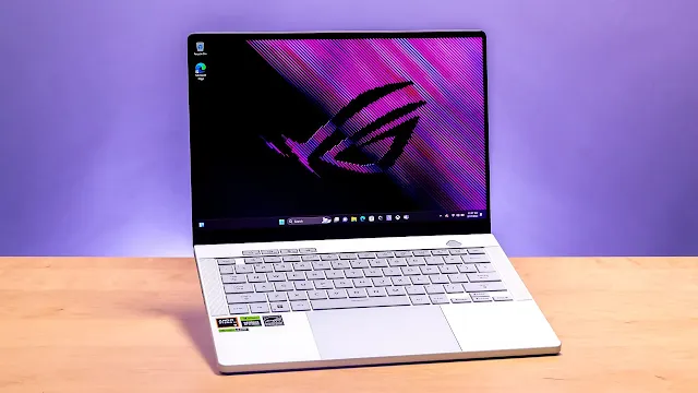 ASUS ROG Zephyrus G14 – a compact, lightweight gaming laptop with a powerful GPU.