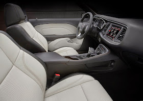 Interior view of 2015 Dodge Challenger R/T