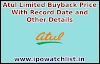 Atul Limited Buyback - Atul Limited Buyback Price With Record Date and Other Details