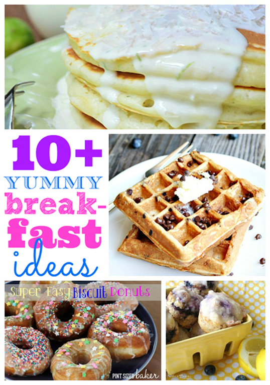 Over ten yummy breakfast ideas at #gingersnapcrafts #linkparty #feature #recipe _thumb[1]