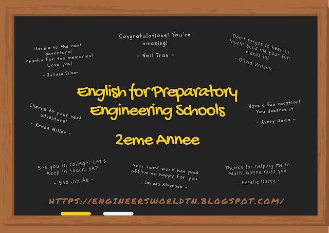 English Preparatory course for Engineering Schools