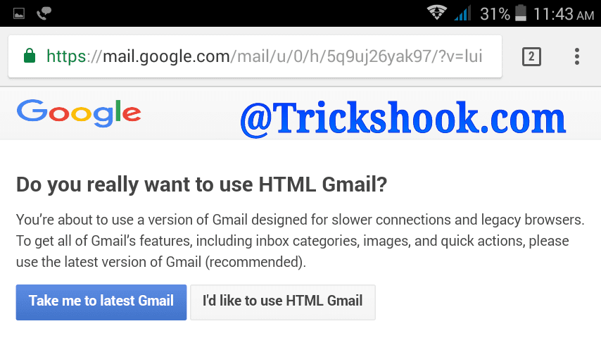 gmail pc version sign in