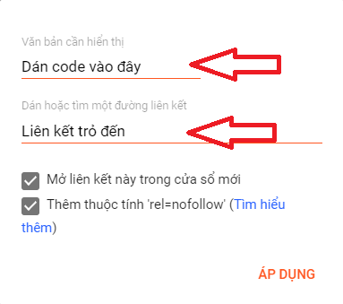 Shortcodes tạo nút trong bài viết