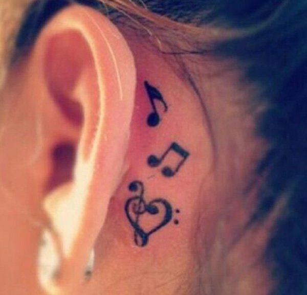 60 ideias de Tatuagens para os amantes da música