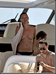 kate moss topless