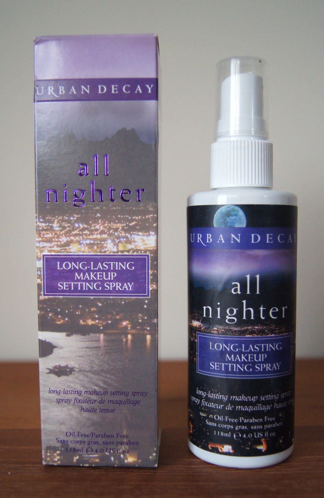 urban decay all nighter setting spray review