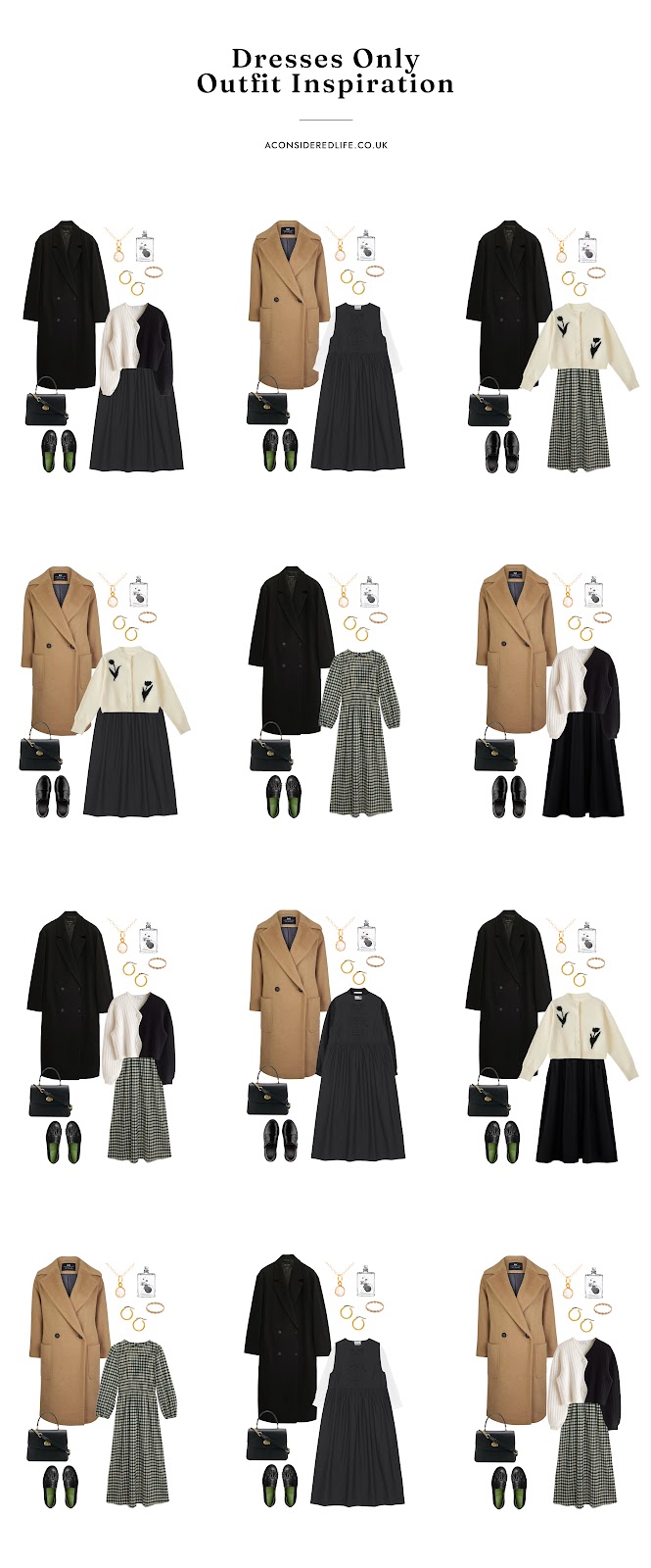 A Dresses Only Capsule Wardrobe