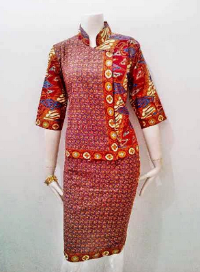 15 Koleksi Baju Batik Model China Trend 2018