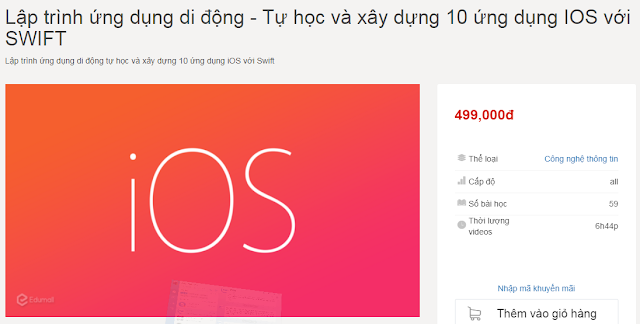 Lập trình ứng dụng di động - Tự học và xây dựng 10 ứng dụng IOS với SWIFT