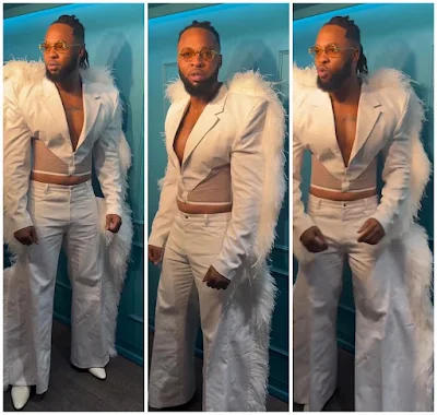 Flavour's Unique Outfit at London Concert Sparks Online Buzz-OXYGIST