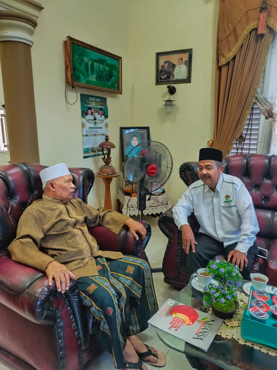Silaturahim dan Nasehat Bijak: Kunjungan Ketua DPD LDII Kotawaringin Timur ke Ketua MUI