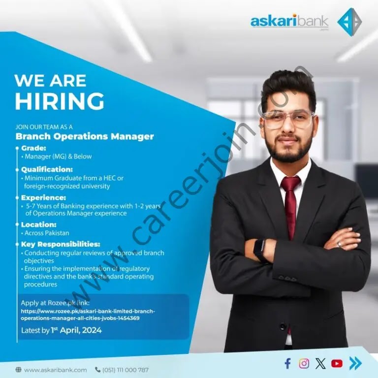 Jobs in Askari Bank Limited