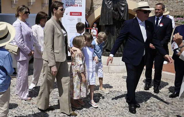 Princess Charlene, Princess Gabriella, Princess Caroline, Princess Stephanie, Charlotte Casiraghi, Princess Alexandra