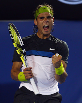 Rafael Nadal Happy Winning Picture