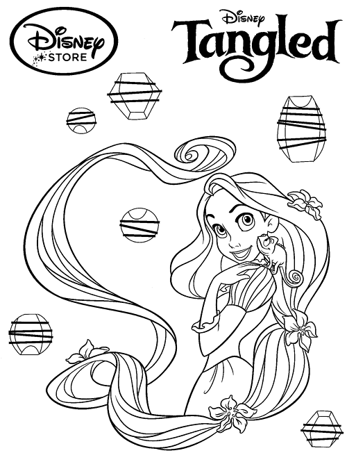 princess coloring pages