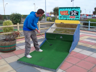 Arnold Palmer Putting Mini Golf course in Great Yarmouth, Norfolk