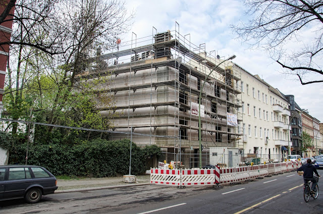 Baustelle Neubau, Gustav-Adolf-Straße / Streustraße, 13086 Berlin, 07.04.2014