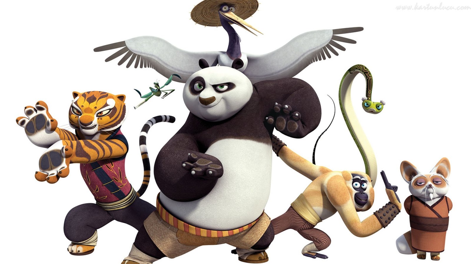 WALLPAPER PO KUNGFU PANDA Gambar Kartun Lucu Dan Wallpaper Keren