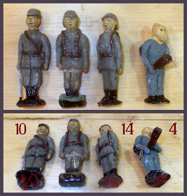 Chang-Kai-Chek; Composition Figures; Composition Toy; Composition Toy Soldiers; D. Brown; Guardsmen; Imperial China; Imperial Chinese Toy Soldiers; M. Leech; Plastoline; Pre-comunist China; Small Scale World; smallscaleworld.blogspot.com; Timpolin; Unknown Composition; Unknown Guardsmen; Unknown Toy Figures; WWI; WWII; Zang Composition; Zang For Timpo Toys; Zang Pumice;