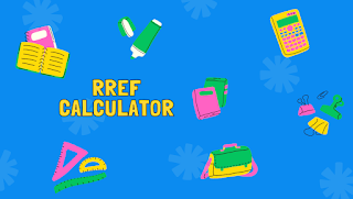 RREF Calculator