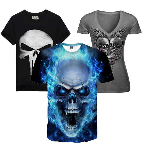 Camisetas de calaveras
