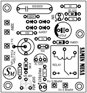 modul protector untuk smps sos detex standar