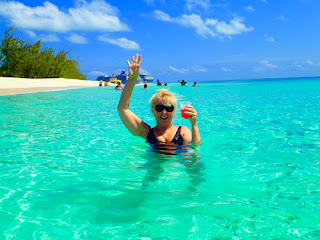 Pat Dunlap Warm Caribbean Ocean Water Grand Turk