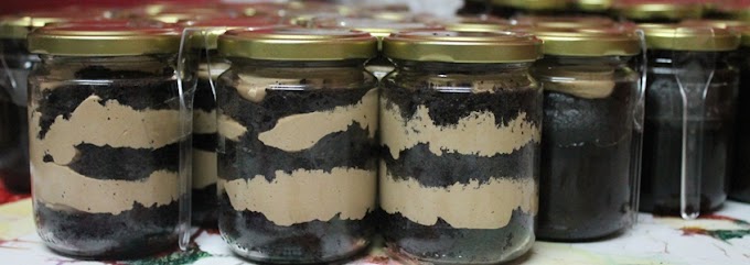 Choc Fudge Cake In Jar