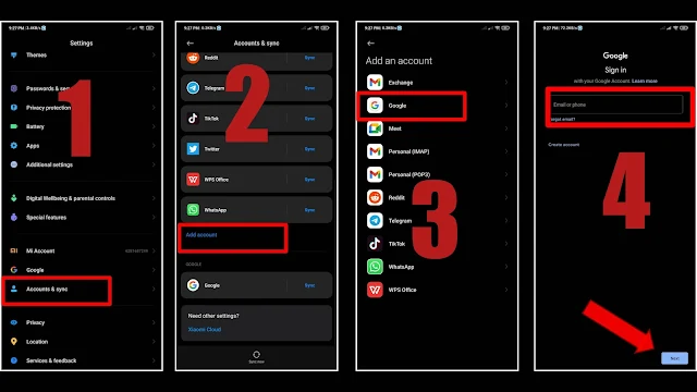 how to open a gmail account on my phone