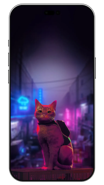 stray game wallpaper iphone