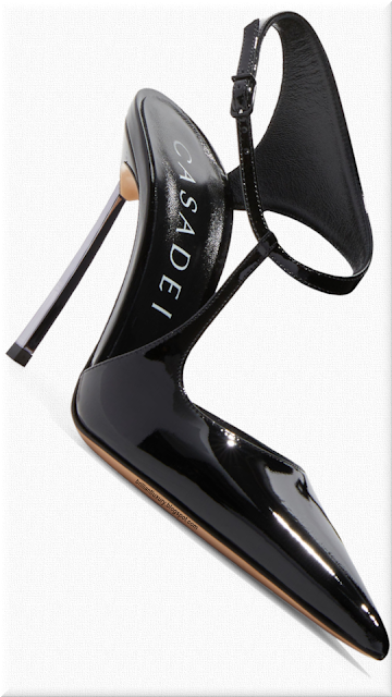 ♦Black Casadei Super Blade Melody patent leather T-bar high heel #casadei #shoes #black #brilliantluxury