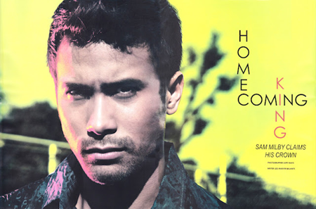 Sam Milby for Garage Aug 2012