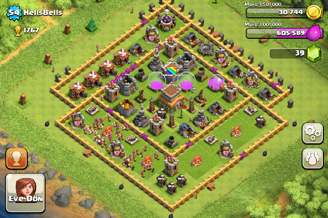 Etiketler: Clash of Clans 8. Seviye , ClaSh Of Clans 8.Seviye Köy ...