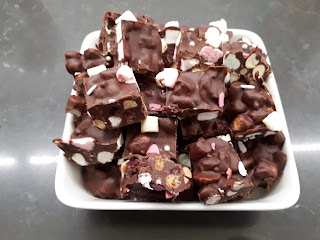 Jouluinen rocky road