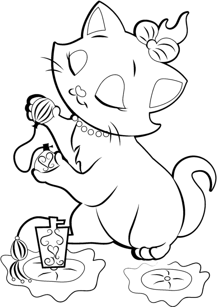 Cat Coloring Pages