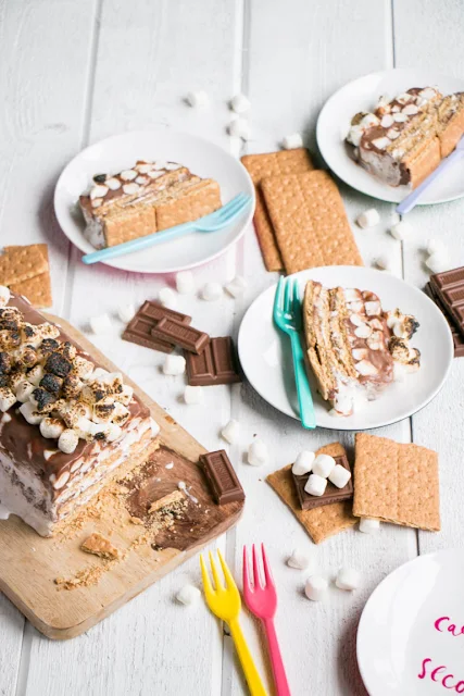 Smores Icebox Cake