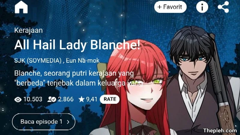 All Hail Lady Blanche Webtoon Naver