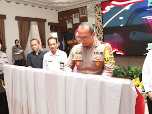 Polres Batola Gelar Launching Aplikasi Sahabat Pian dan Peresmian Griya Restorative Justice Tantya Sudhirajati