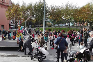 Recogida de alimentos organizada por el PSE en Cruces