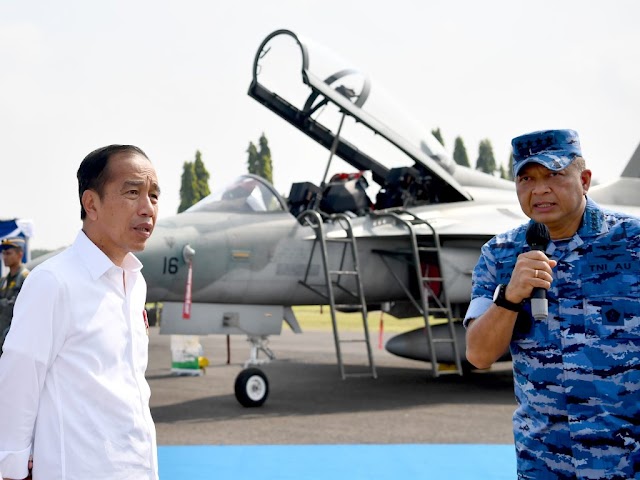 Jokowi Tinjau Kesiapan Alutsista di Pangkalan TNI AU Iswahjudi, Ini Penjelasan KSAU 