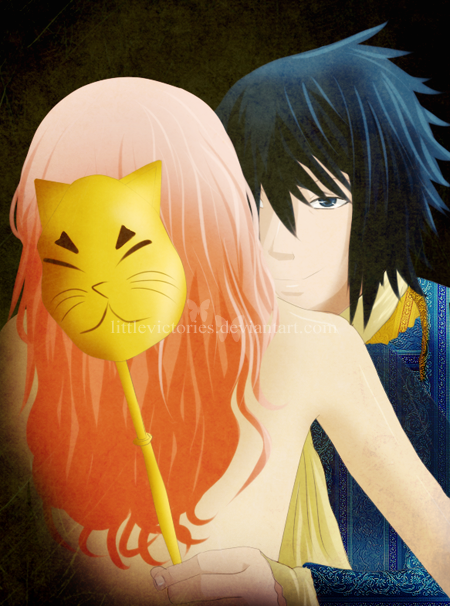Naruto Fan art: Sasuke & Sakura