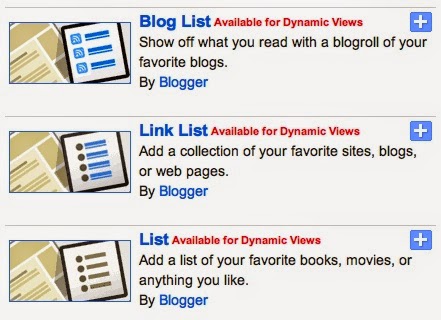 Blogger Dynamic Views