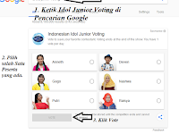 Cara Vote Online Indonesian Idol Junior